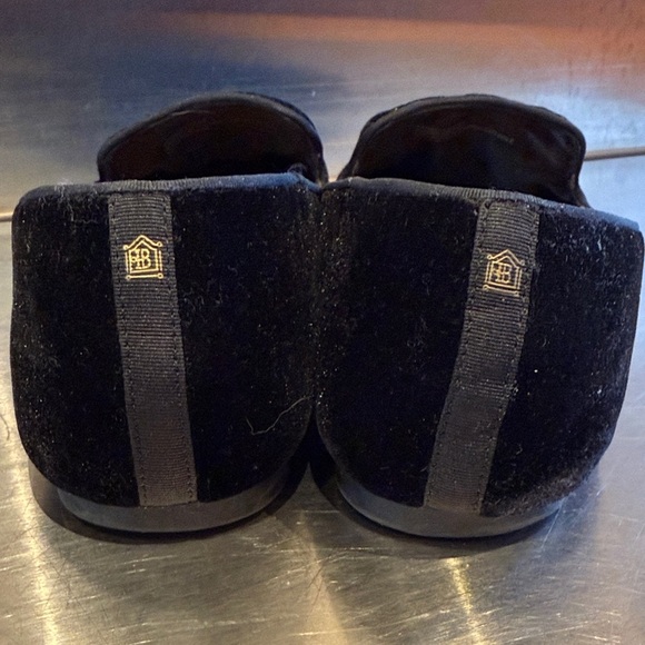 Birdies Starling Black Velvet Loafers Sz 12 - Picture 4 of 6